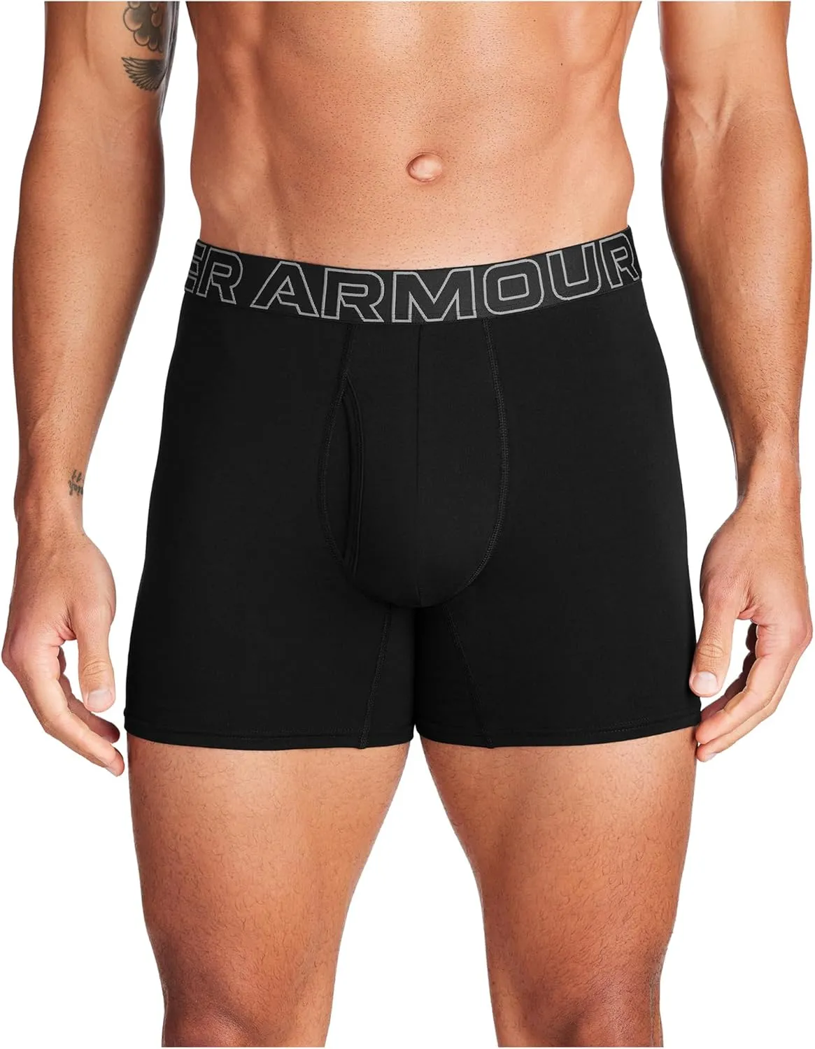 3-pack Performance Cotton Boxer Brief, 6" Inseam, All-day Comfort & Ultra-soft