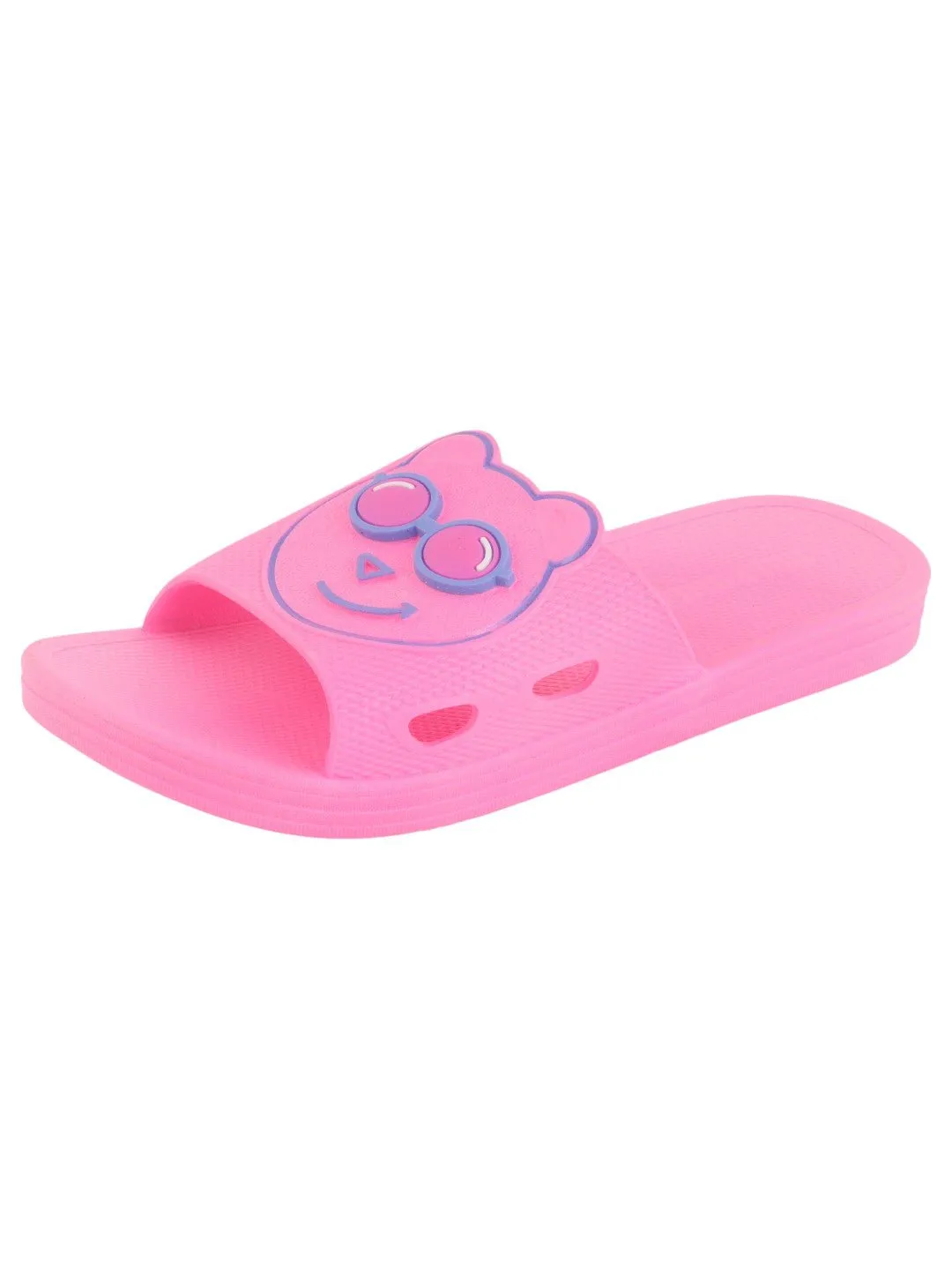 Charming Teddy Bear Face Slides for Girls
