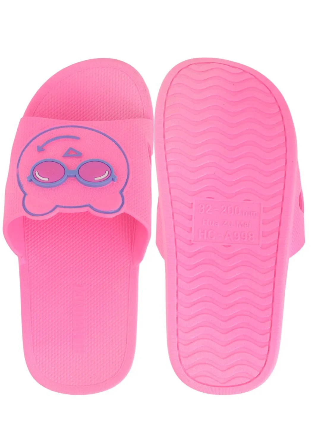 Charming Teddy Bear Face Slides for Girls