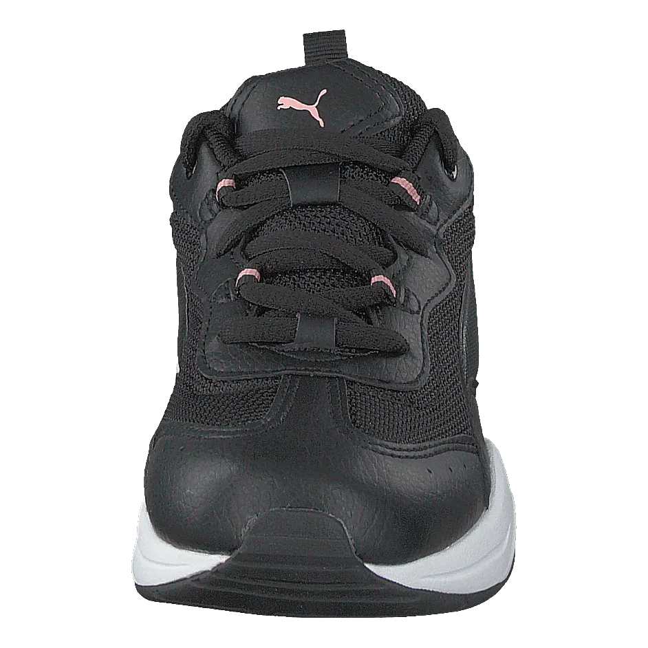 Cilia Ps Puma Black-silver- Bridal Rose