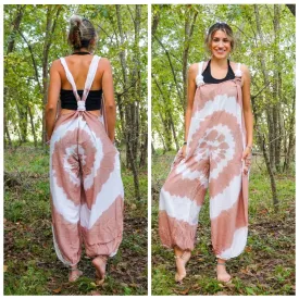 Desert Festival Racerback Dungarees Jumpsuit Romper