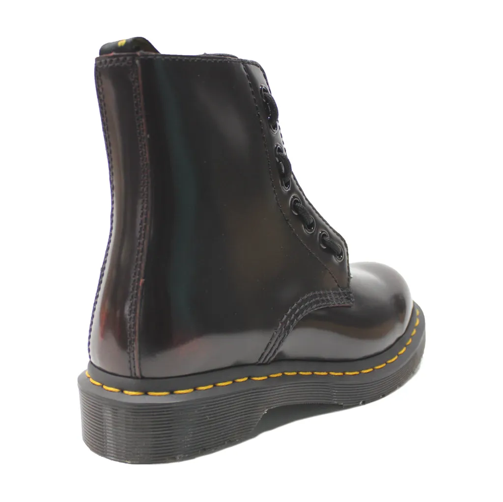 Dr. Martens 1460 Pascal Front Zip Arcadia Leather Women's Ankle Boots