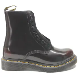 Dr. Martens 1460 Pascal Front Zip Arcadia Leather Women's Ankle Boots