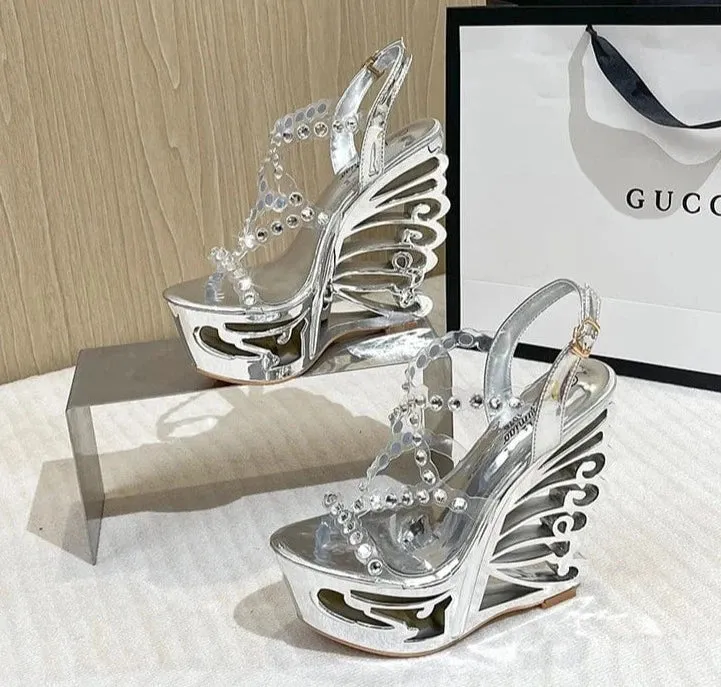 Fairy Wedge High Heel Pumps