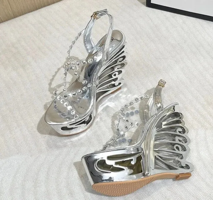 Fairy Wedge High Heel Pumps