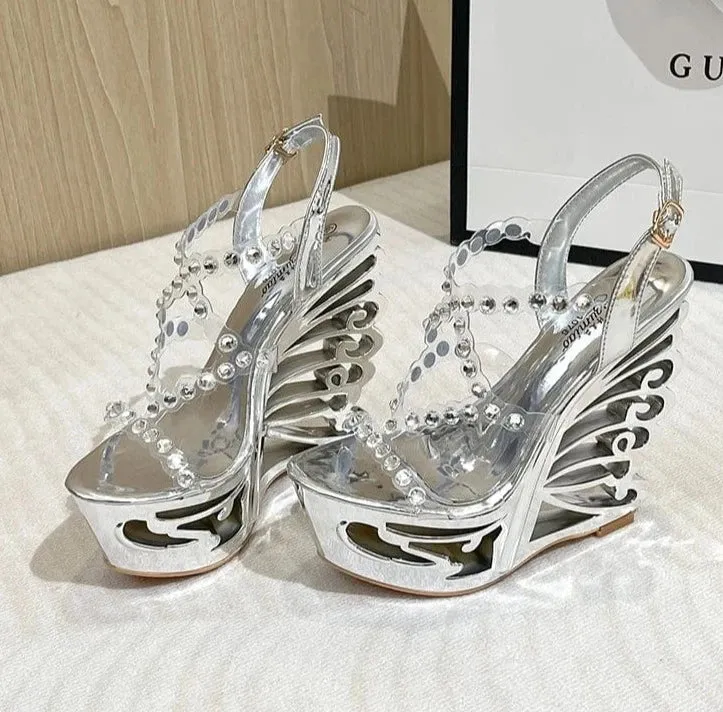 Fairy Wedge High Heel Pumps