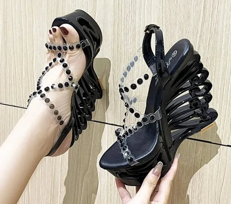 Fairy Wedge High Heel Pumps