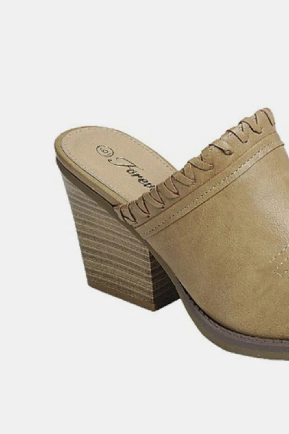 Forever Link Chunky Mules