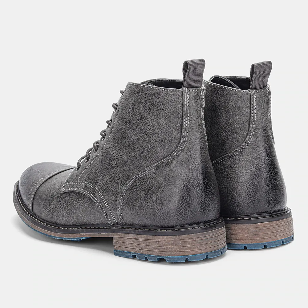Funki Buys | Boots | Men's Faux Leather Smart Dress Boots