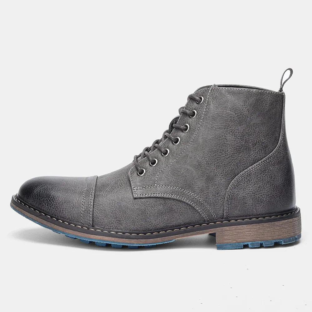 Funki Buys | Boots | Men's Faux Leather Smart Dress Boots