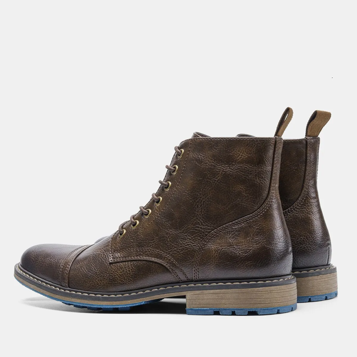 Funki Buys | Boots | Men's Faux Leather Smart Dress Boots