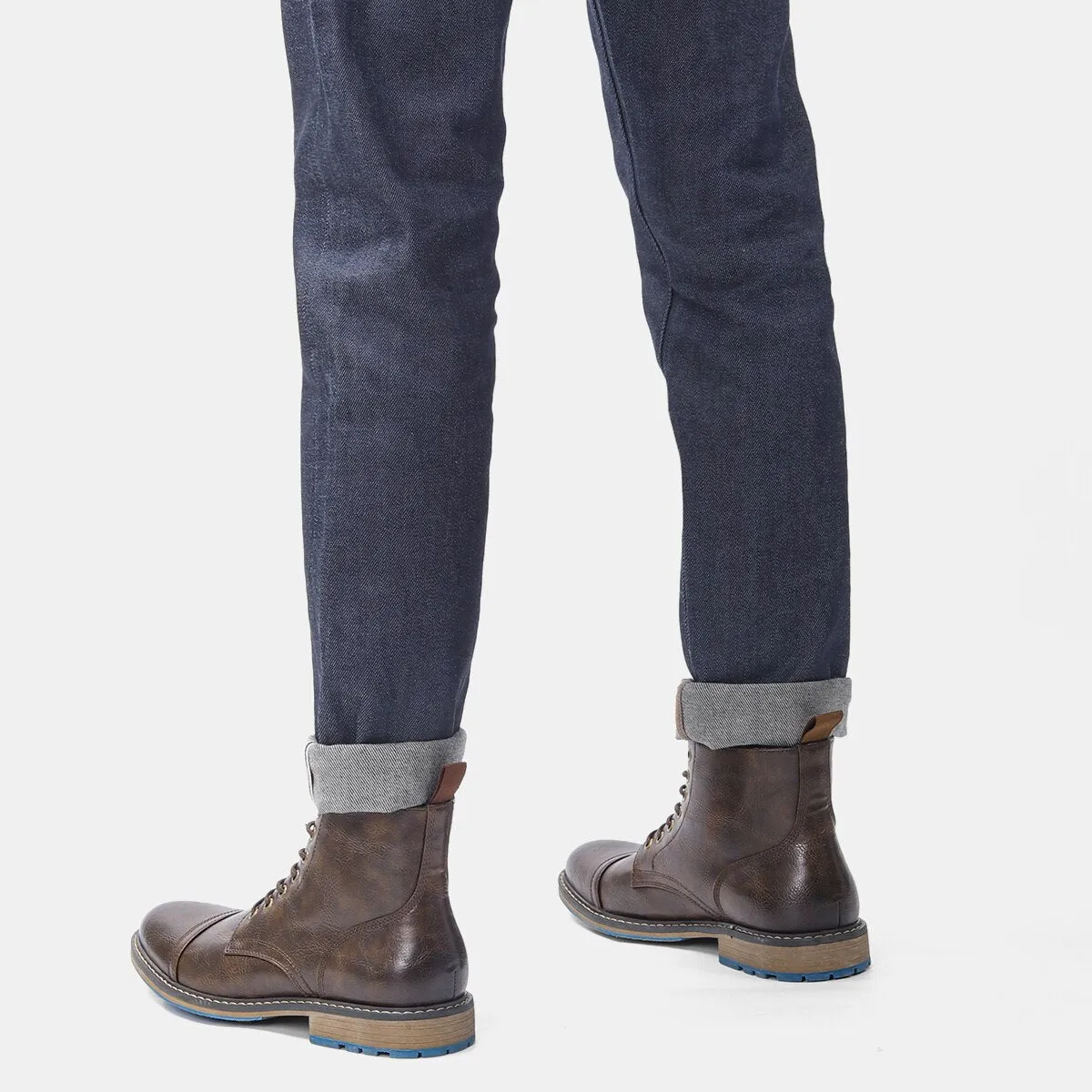 Funki Buys | Boots | Men's Faux Leather Smart Dress Boots