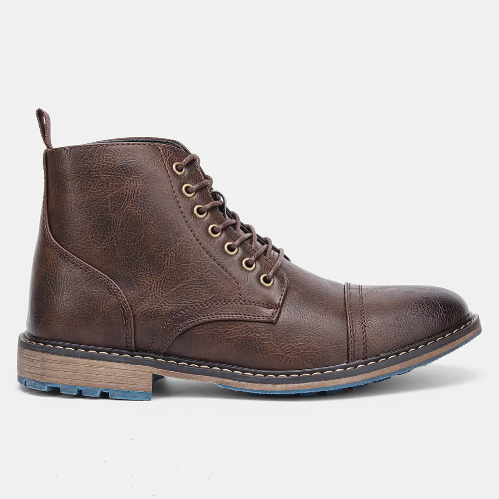 Funki Buys | Boots | Men's Faux Leather Smart Dress Boots