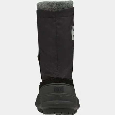 Helly Hansen Toddlers' and Juniors' Varanger Insulated Boots -30°C/-40°C -6K-4Y - Black/ Light Grey