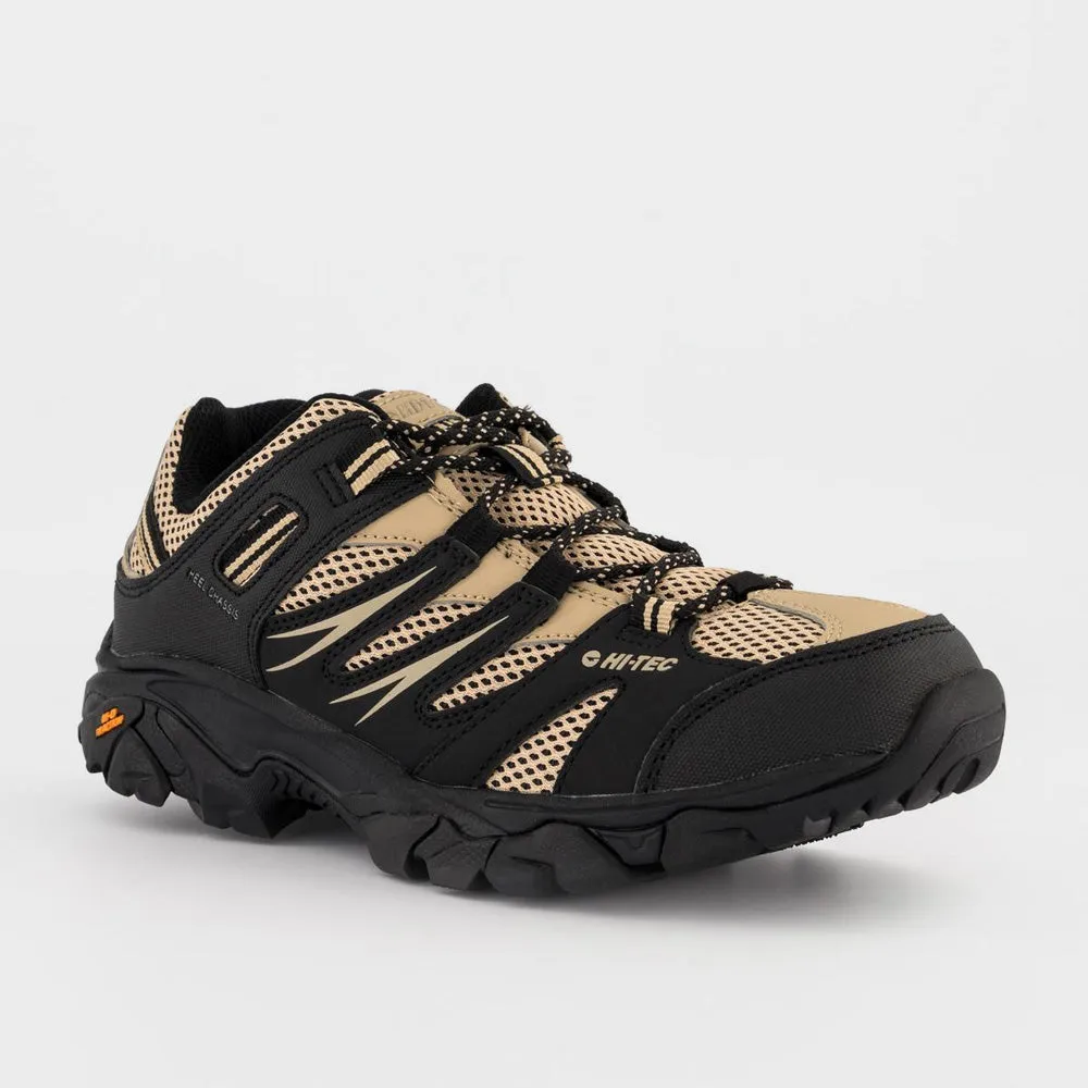 Hi-Tec Mens Tarantula Low Outdoor Sneaker Beige/Black _ 183748 _ Beige