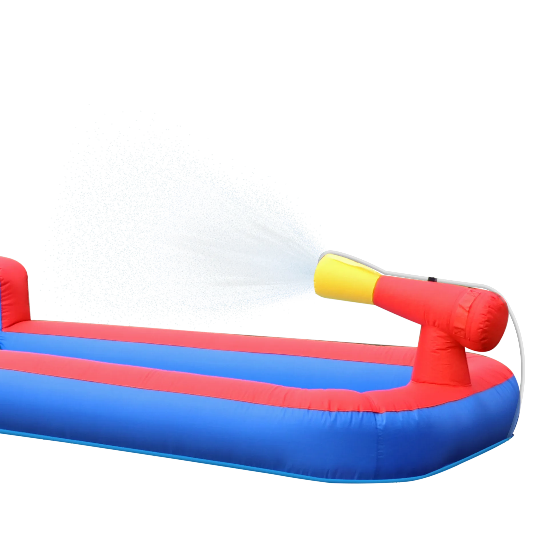 Inflatable Water Slide with Built-In Water Gun