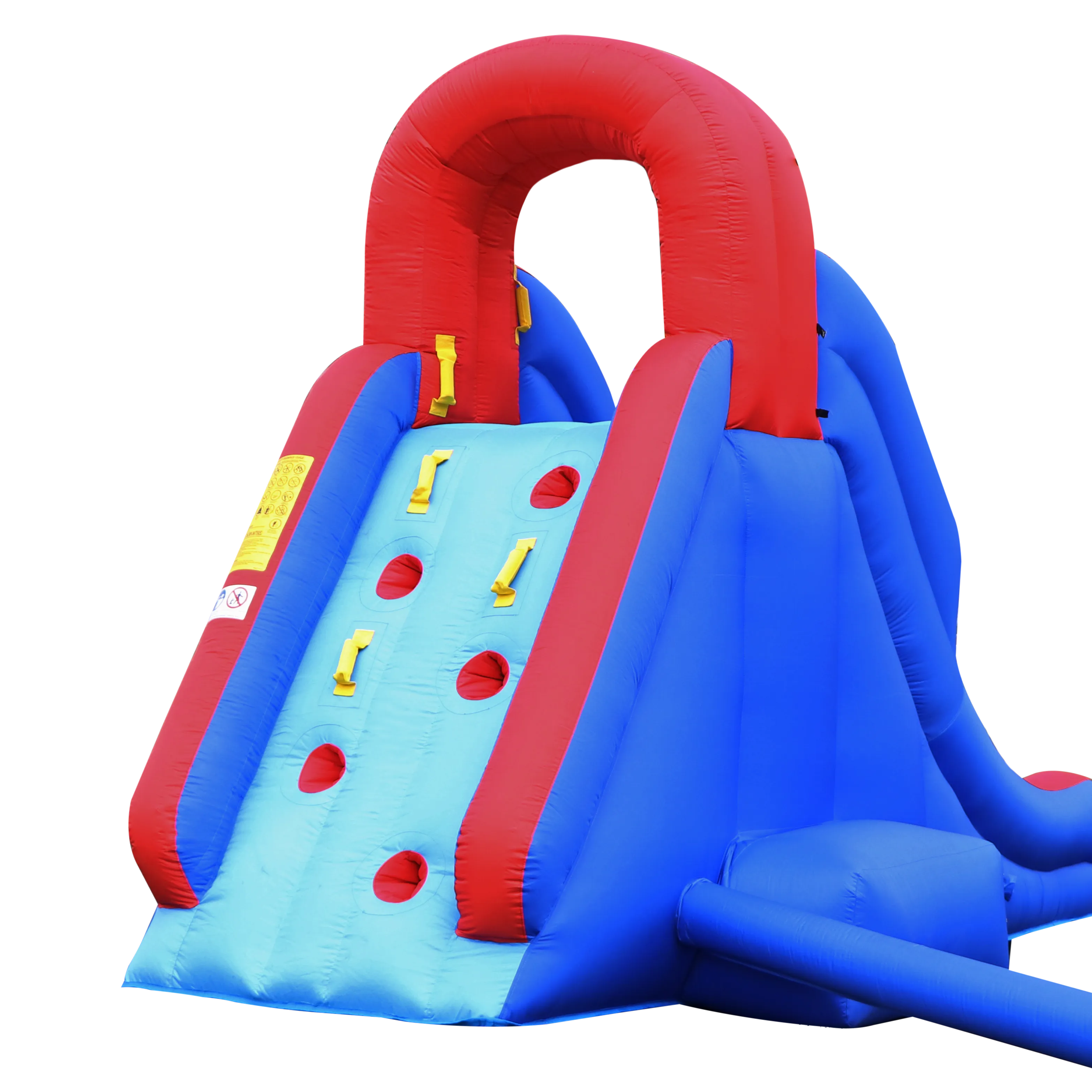 Inflatable Water Slide with Built-In Water Gun