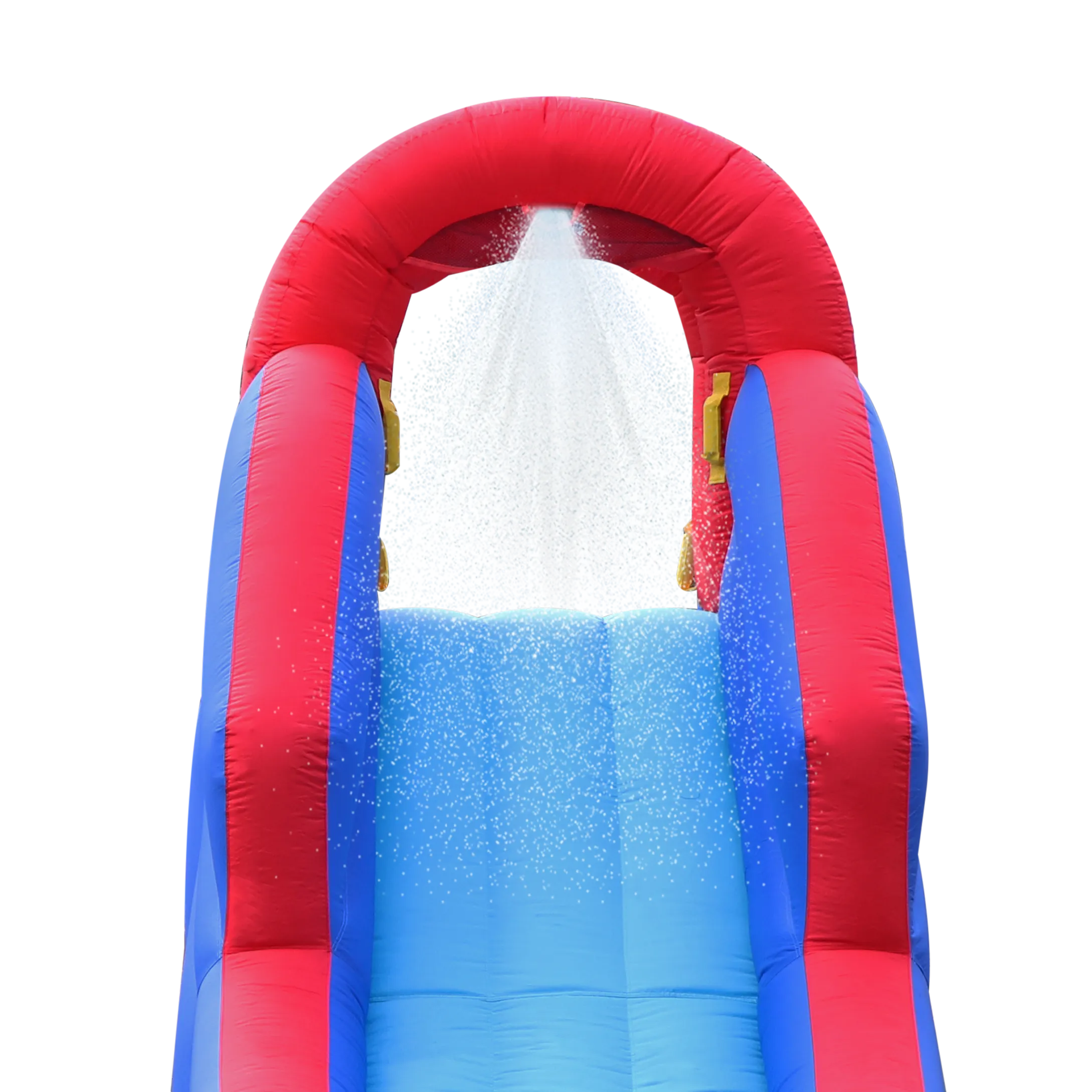 Inflatable Water Slide with Built-In Water Gun