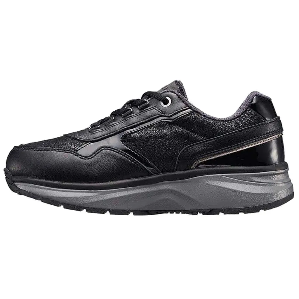 Joya Tina II Full grain Velour Leather Women's Wide Trainers