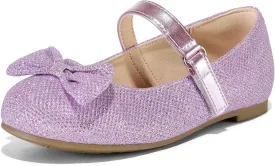 K KomForme Girl's Ballet Flats Non-Slip Soft Mary Jane Walking Party Dress Shoes for Toddler/Little Kid/Big Kid