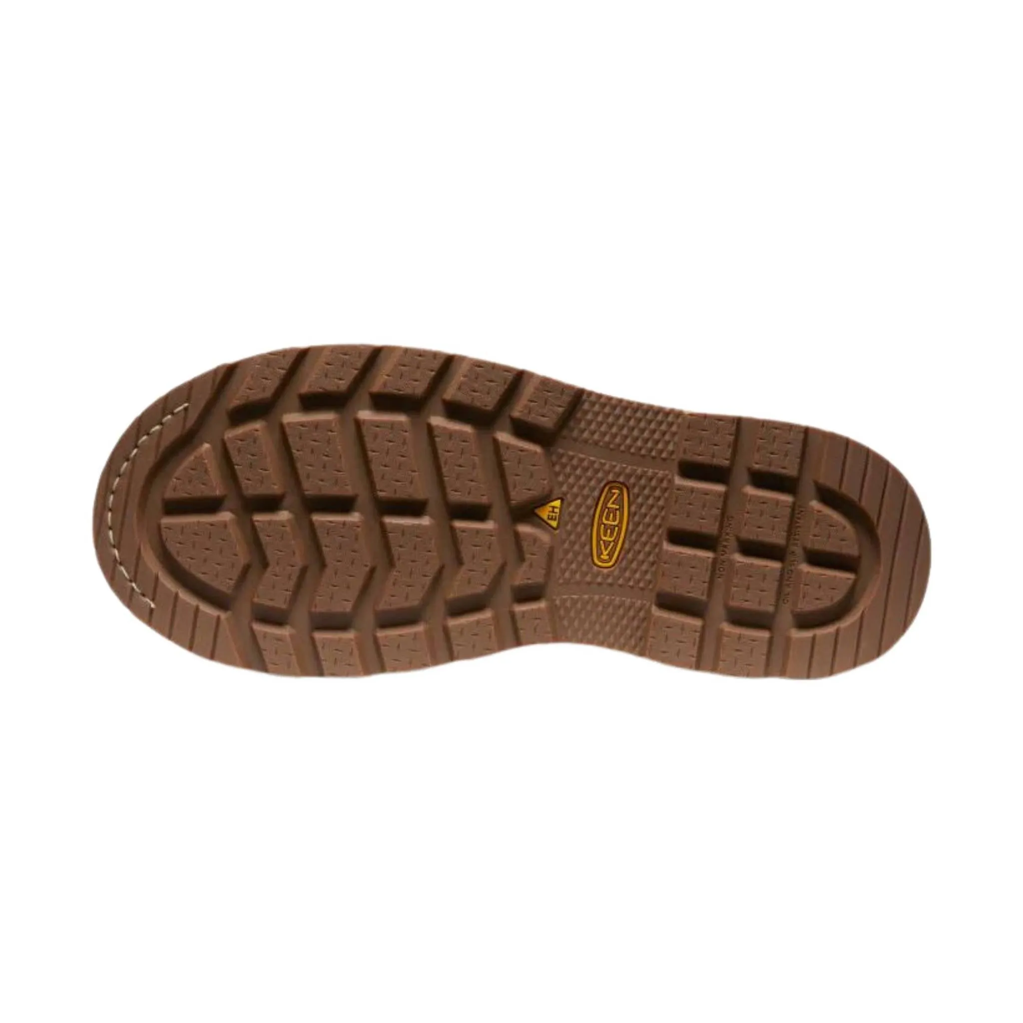 KEEN Utility Men's Cincinnati 6 Inch Waterproof 90 Degree Carbon Fiber Toe Heel Work Boot - Brown