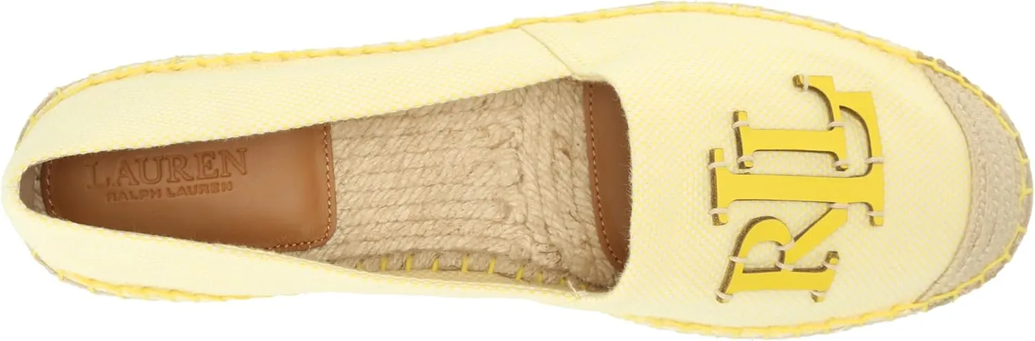 Lauren Ralph Lauren Women's Cameryn Iii Canvas & Leather Espadrille