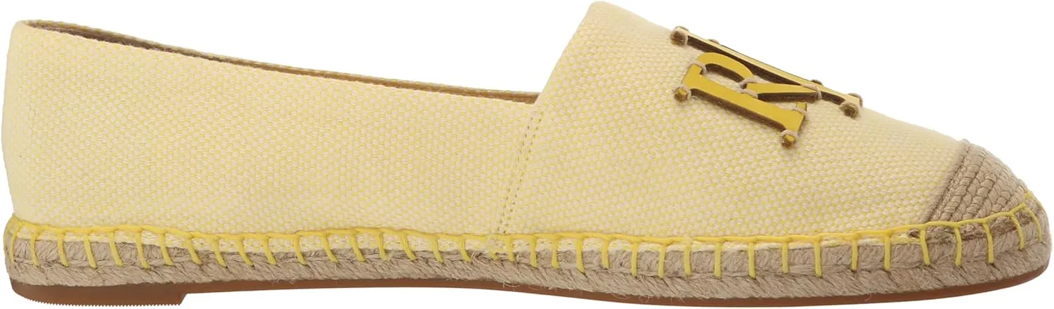 Lauren Ralph Lauren Women's Cameryn Iii Canvas & Leather Espadrille