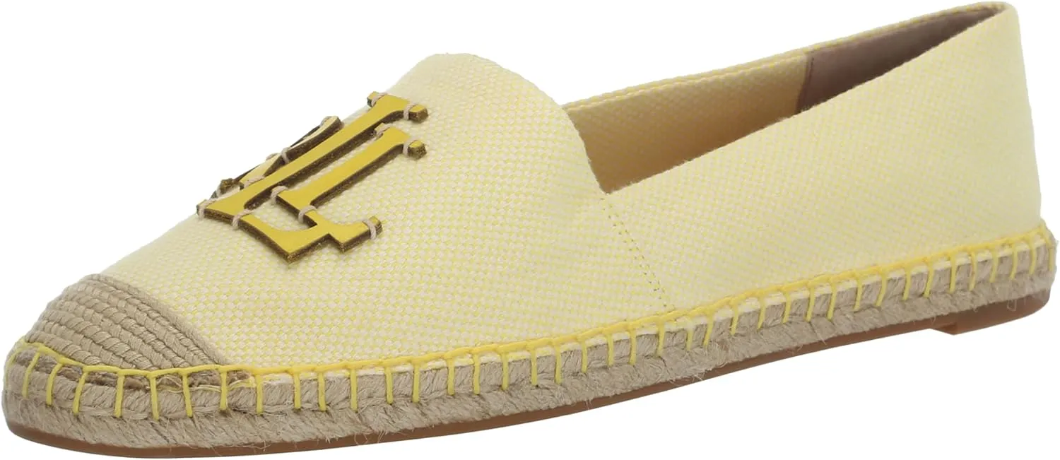 Lauren Ralph Lauren Women's Cameryn Iii Canvas & Leather Espadrille