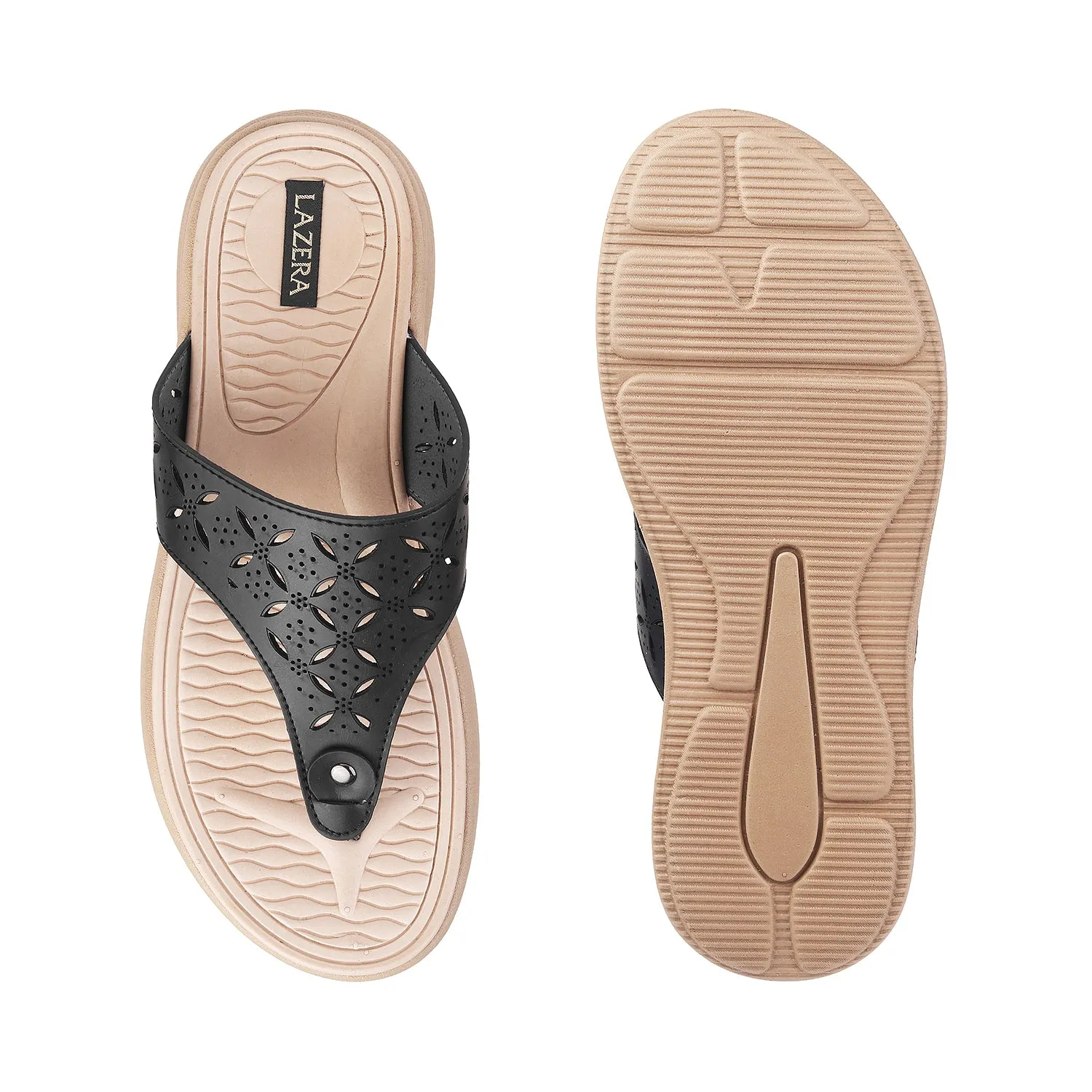 Lazera Comfort Wedge Flip-Flops (1241)