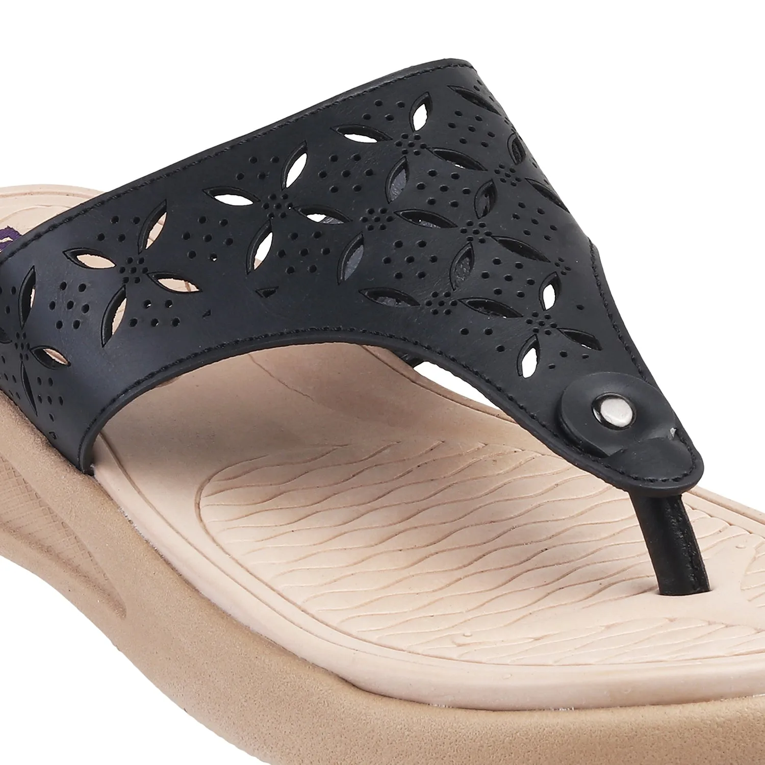 Lazera Comfort Wedge Flip-Flops (1241)