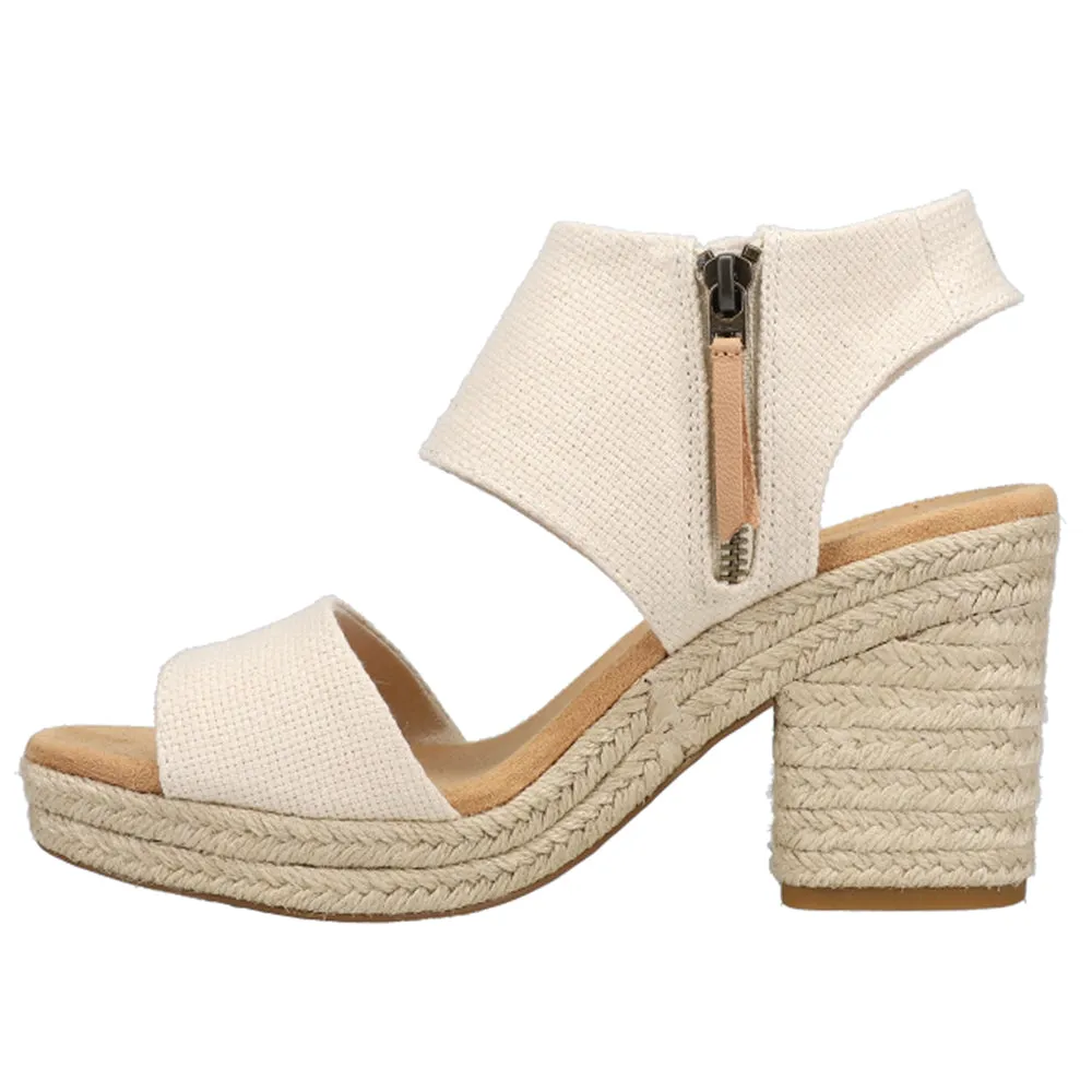 Majorca Espadrille Rope Block Heel Sandals