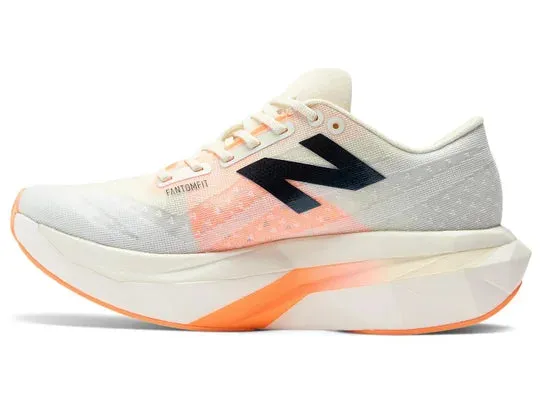 New Balance | FuelCell SuperComp Elite v4 | Women's | White/Angora/Hot Mango