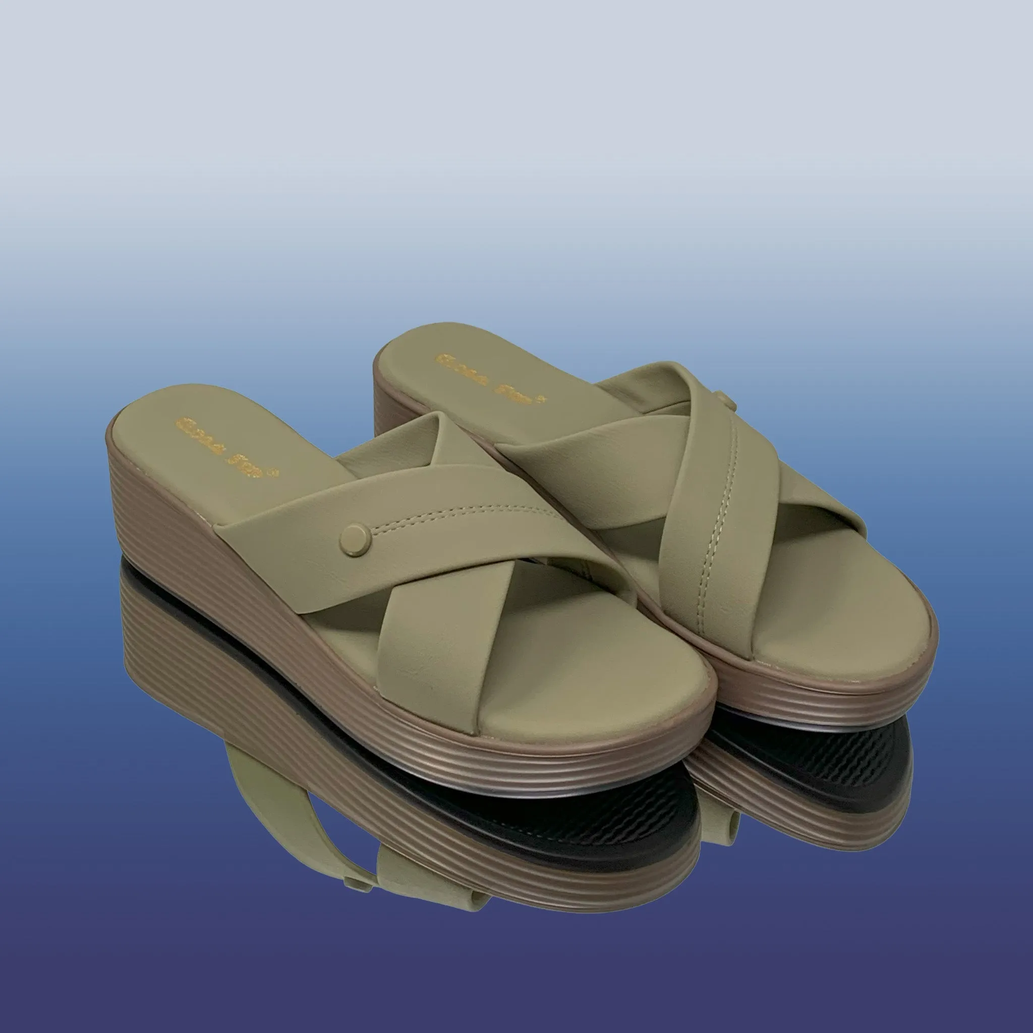 PlushWave Wedge Slides