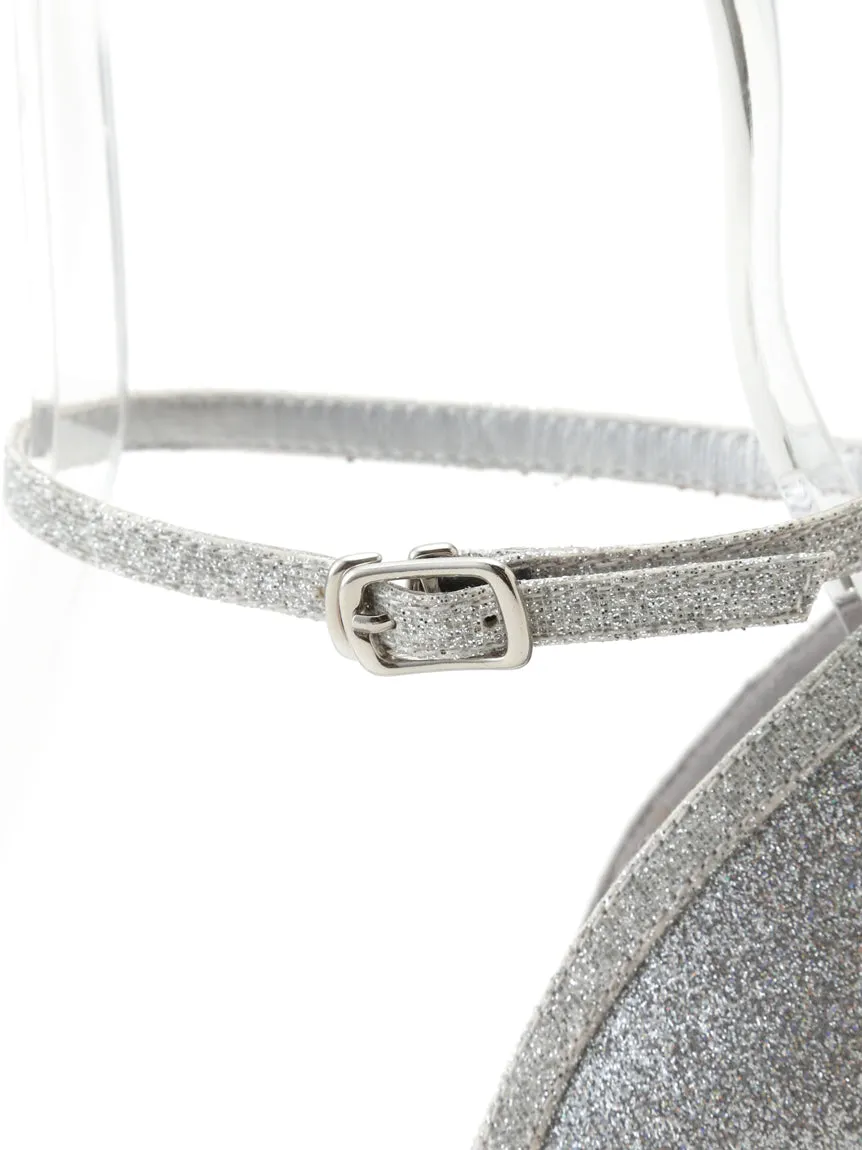 Pointed Toe Ankle Strap Heel Shoes