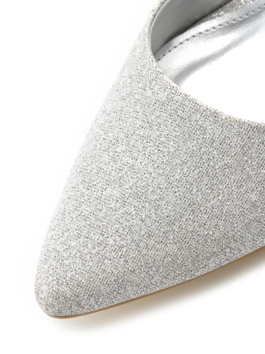 Pointed Toe Ankle Strap Heel Shoes