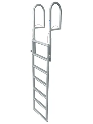 Retractable Sliding Dock Lift Ladder - Standard 2" Step