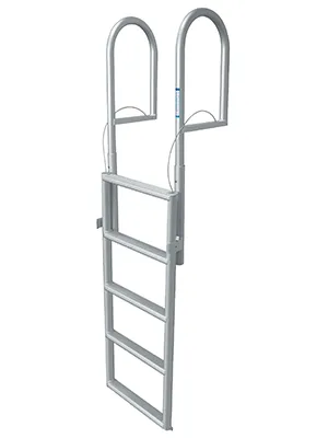 Retractable Sliding Dock Lift Ladder - Standard 2" Step
