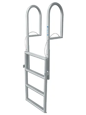 Retractable Sliding Dock Lift Ladder - Standard 2" Step