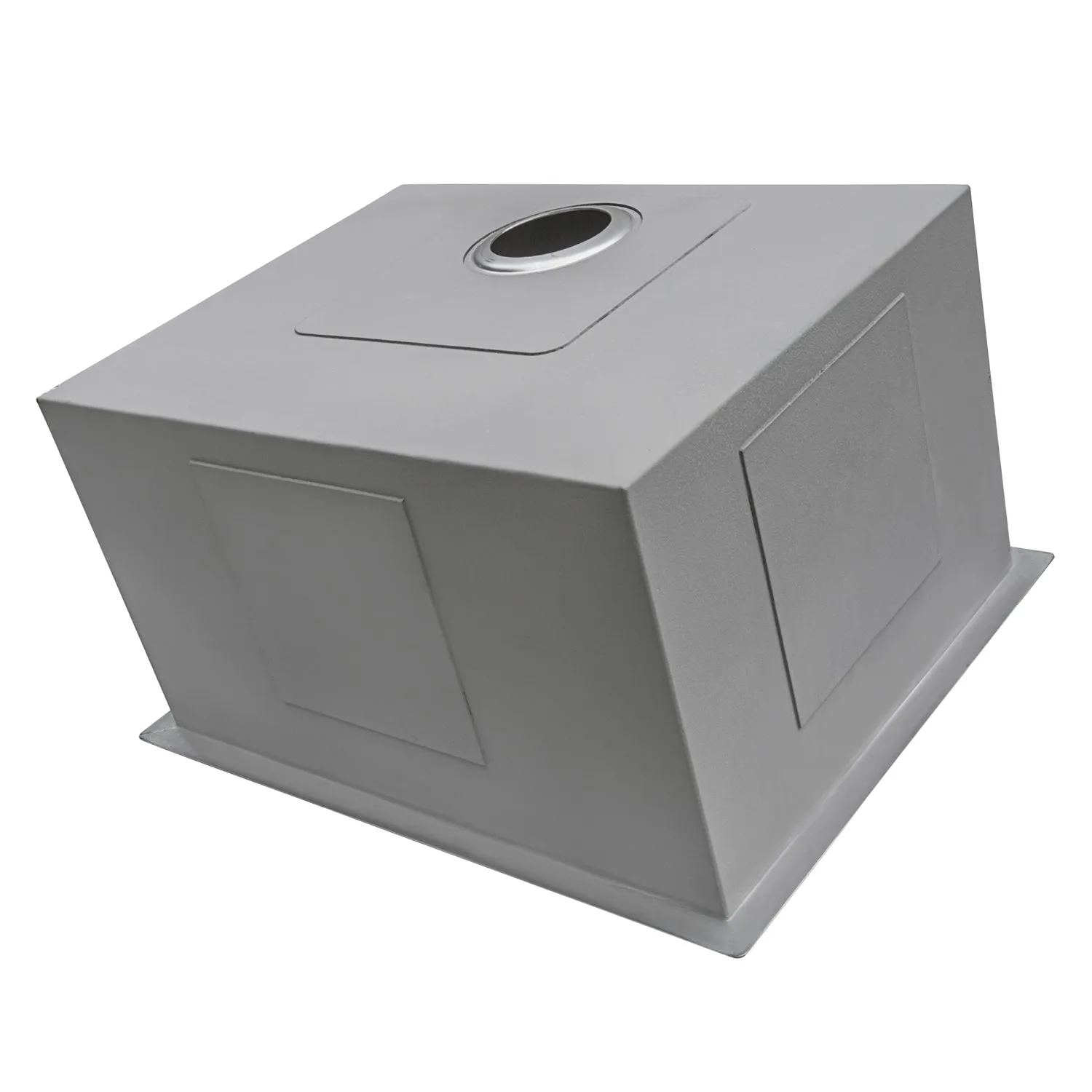 Ruvati 23" x 18" x 12" Deep Laundry Utility Sink Tight Radius Undermount 16 Gauge Stainless Steel - RVU6125
