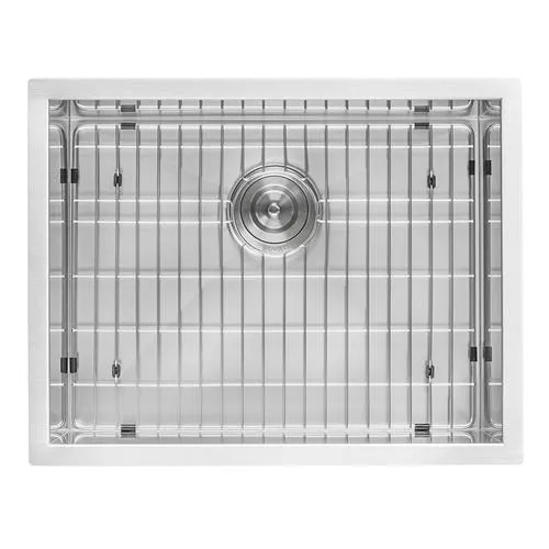 Ruvati 24″ x 18″ x 13″ Deep Laundry Utility Sink Undermount 16 Gauge Stainless Steel RVU6124