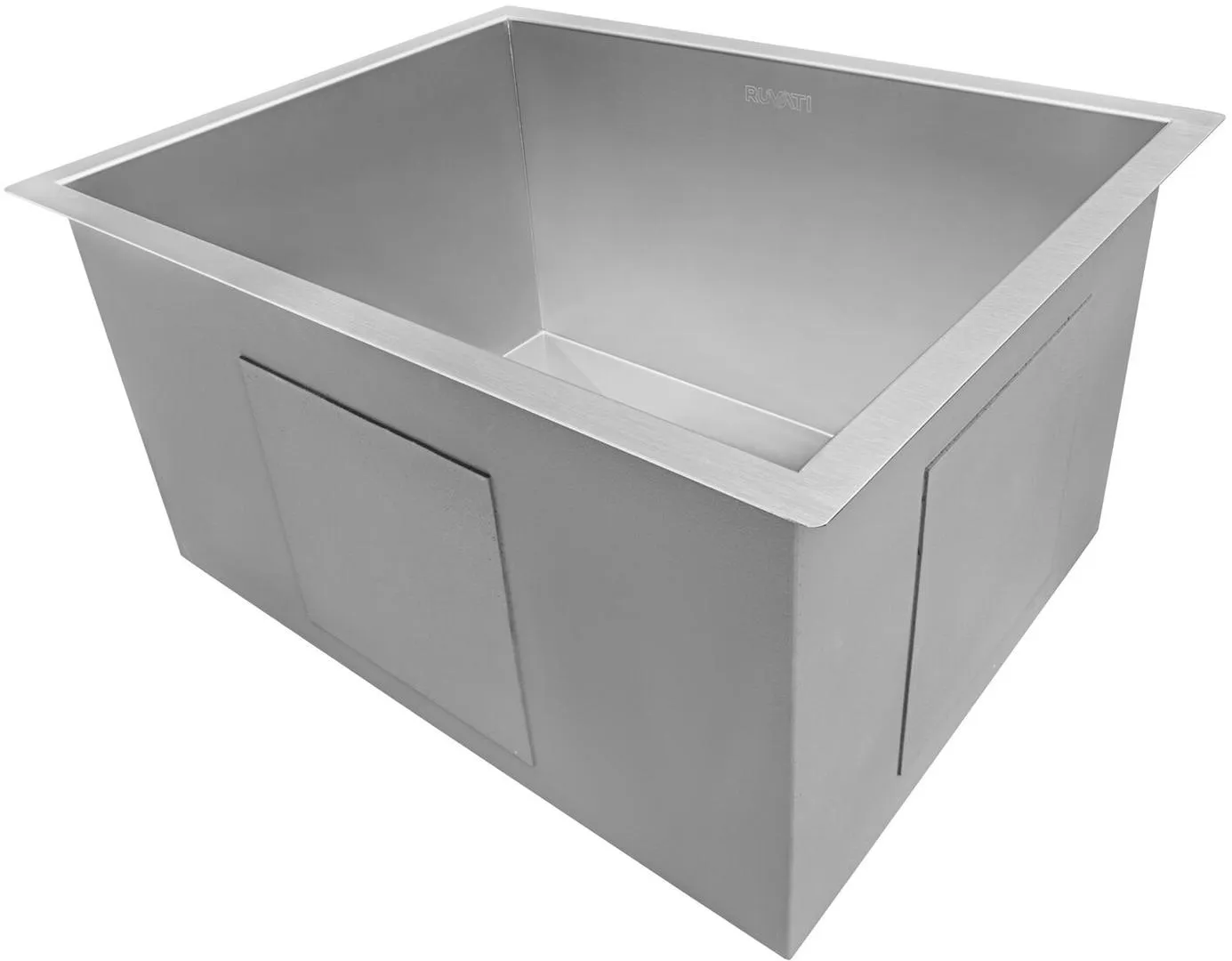 Ruvati 24″ x 18″ x 13″ Deep Laundry Utility Sink Undermount 16 Gauge Stainless Steel RVU6124