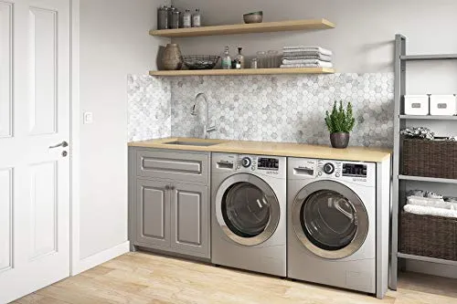 Ruvati 24″ x 18″ x 13″ Deep Laundry Utility Sink Undermount 16 Gauge Stainless Steel RVU6124