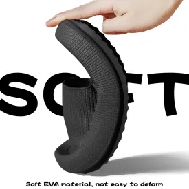 SROTER Cloud Sliders Non-Slip Soft Flip Flops for Men and Women – Thick Sole Shower Bathroom Slippers