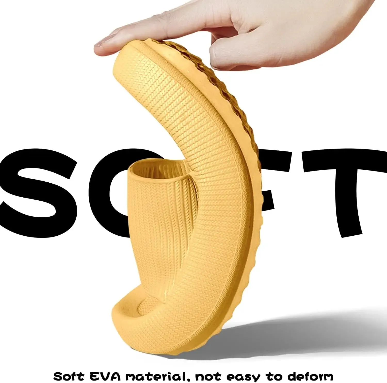 SROTER Cloud Sliders Non-Slip Soft Flip Flops for Men and Women – Thick Sole Shower Bathroom Slippers