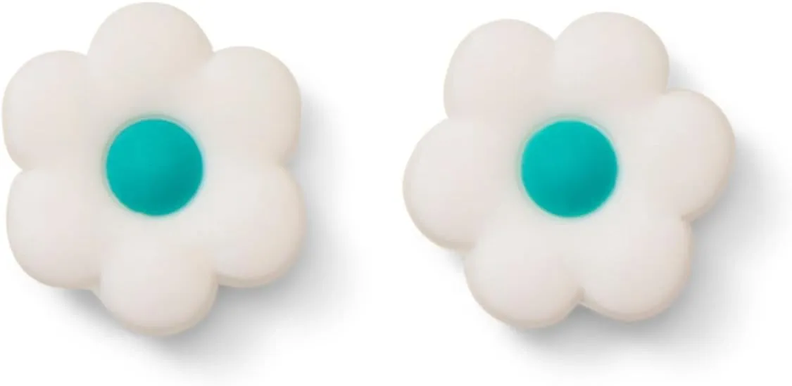 Ten Little Splash Sandal Charms for Kids, 2-Pack Silicone Shoe Charms for Boys and Girls