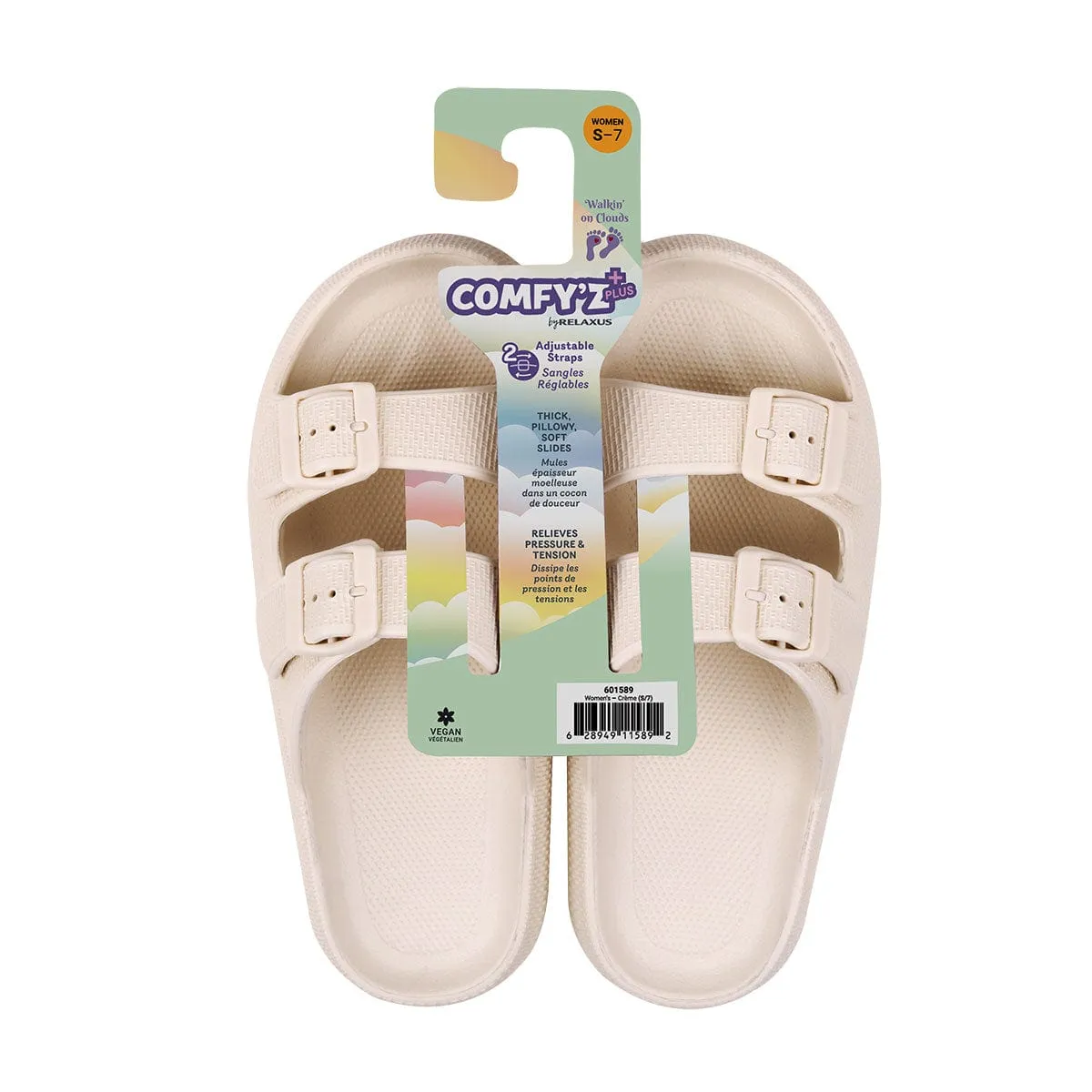 Wholesale Women's Vegan Comfy'z Plus Slides
